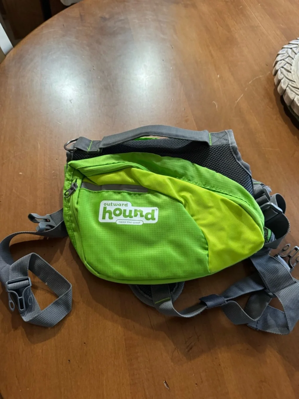 Outward Hound Blue Dog DayPak Backpack with D-Ring